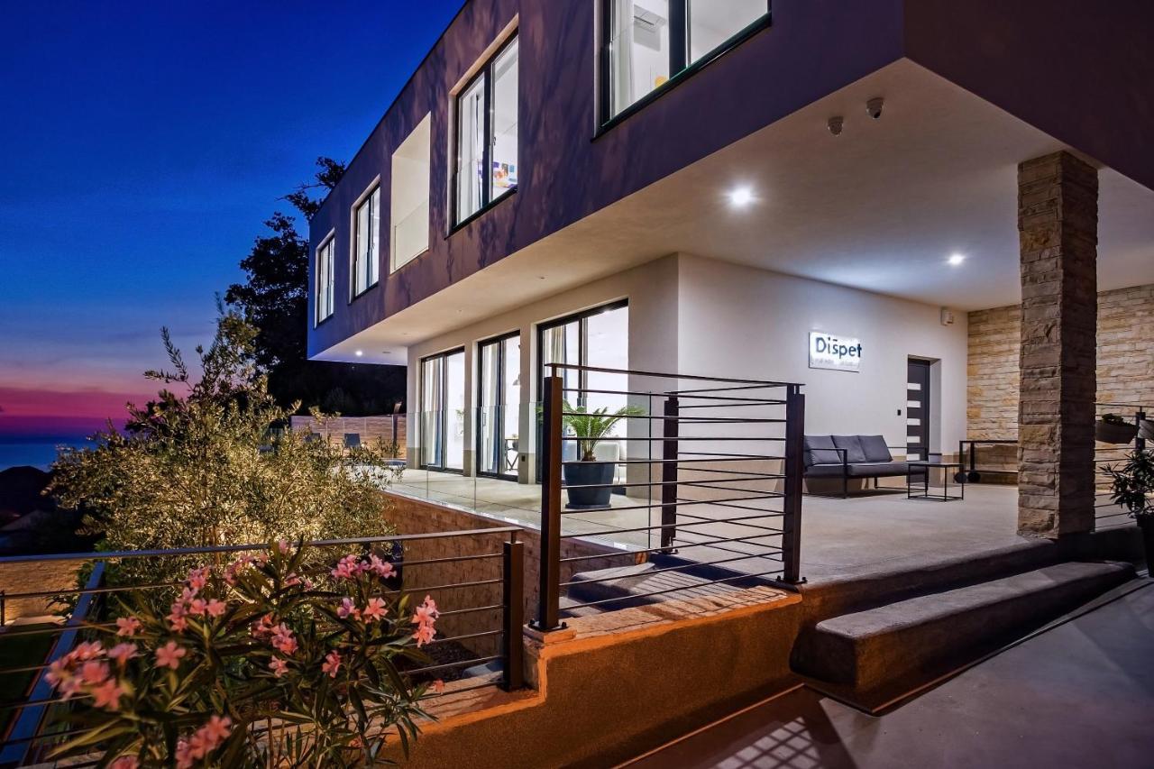 Villa Dispet With Heated Pool, Jacuzzi, Sauna And Cinema Celina Exteriér fotografie